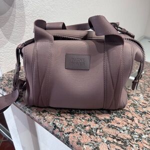 Dagne Dover Brown Travel Bag with Structured Design and Versatile Straps
